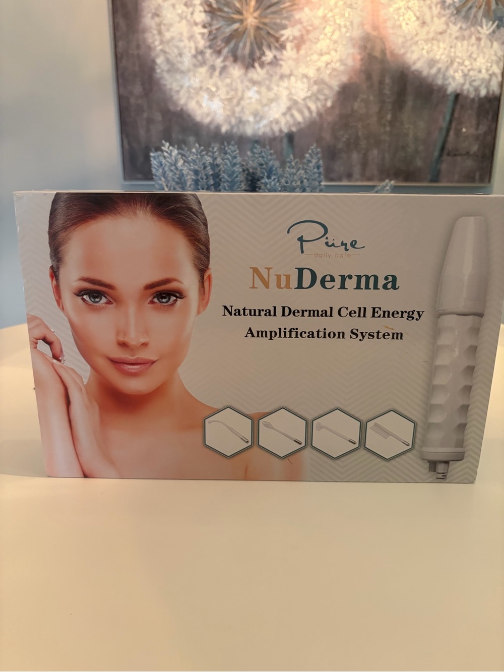Pure NuDerma Skin Care Device - White